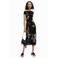 Desigual off shoulder jurk zwart