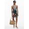 Desigual gebloemde zomerjurk strapless