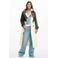 Desigual imitatieleren leren trenchcoat ecru