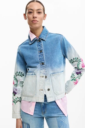 denim spijkerjas light blue denim