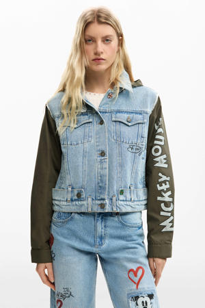 denim spijkerjas medium blue denim