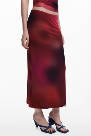 kokerrok rood