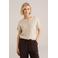 WE Fashion gebreid vest beige