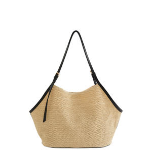 raffia shopper naturel