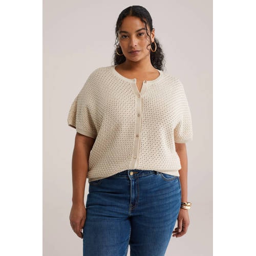 WE Fashion gebreid vest afbeelding