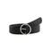 WE Fashion riem zwart/zilverkleurig