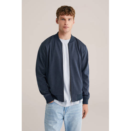 WE Fashion sweatvest blauw afbeelding