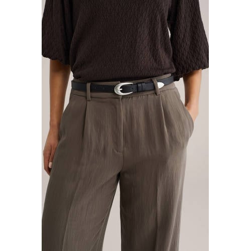 WE Fashion riem zwart afbeelding