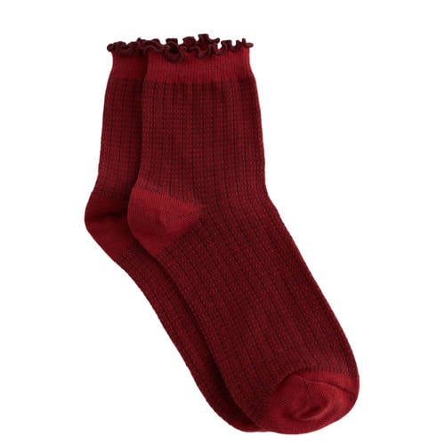 WE Fashion sokken rood afbeelding