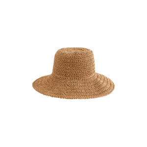 raffia zonnehoed naturel