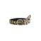 WE Fashion riem met slangenprint beige