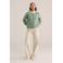 WE Fashion gebloemde vest groen
