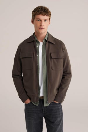overshirt donkerbruin