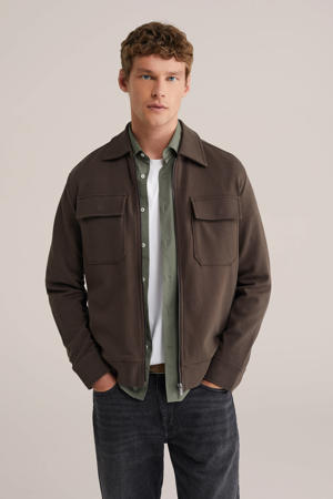 overshirt donkerbruin