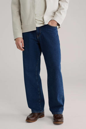 barrel jeans dark blue denim