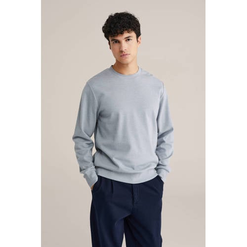 WE Fashion sweater grijsblauw afbeelding