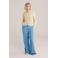 WE Fashion gebreid vest lichtgeel