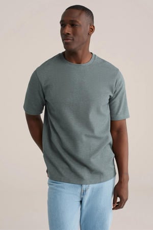 relaxed T-shirt groen