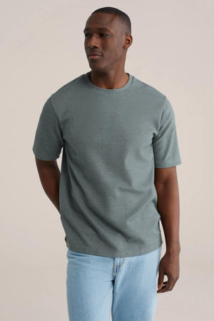 relaxed T-shirt groen