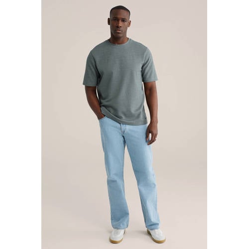 WE Fashion relaxed T-shirt groen afbeelding