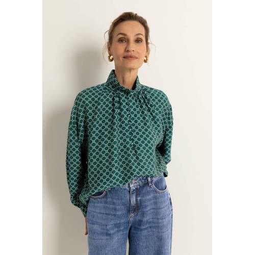 CLAUDIA BY CLAUDIA STRÄTER blousetop groen afbeelding