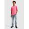 Ballin T-shirt met backprint roze