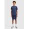 Ballin regular sweatshort donkerblauw
