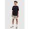 Ballin zwemshort met logo taupe, met polyester