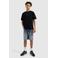 Ballin T-shirt met backprint zwart
