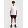 Ballin T-shirt met backprint wit
