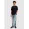 Ballin T-shirt met backprint zwart
