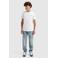 Ballin T-shirt met backprint wit