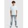 Ballin T-shirt met backprint lichtblauw