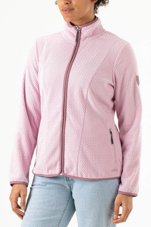 fleece vest Lotta lichtroze