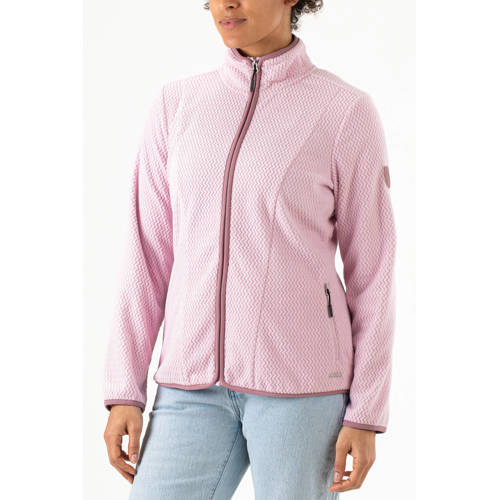 Falcon fleece vest Lotta lichtroze afbeelding