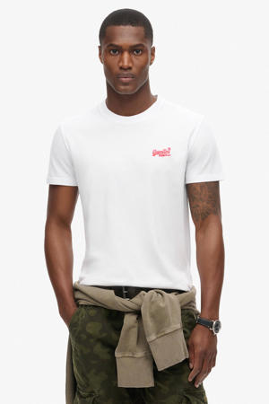 slim T-shirt wit