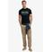 Superdry relaxed T-shirt donkerblauw