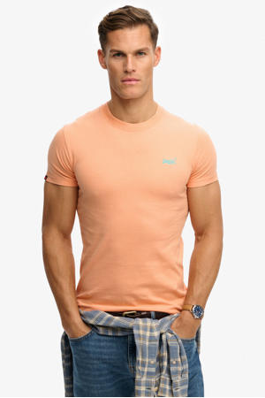 slim T-shirt oranje
