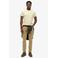 Superdry slim T-shirt lichtgeel