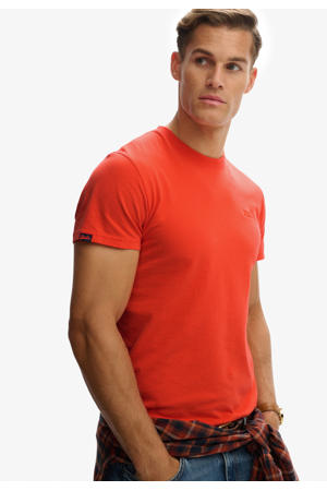 slim T-shirt oranje