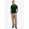 Superdry relaxed polo donkergroen