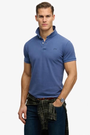 regular polo blauw