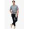 Superdry relaxed T-shirt grijsblauw