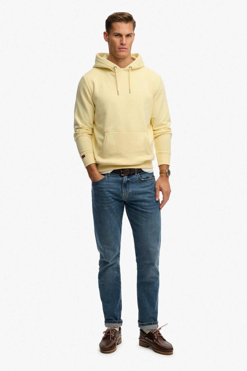 Superdry hoodie geel