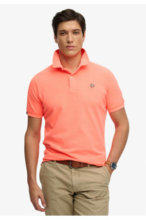 relaxed polo oranje