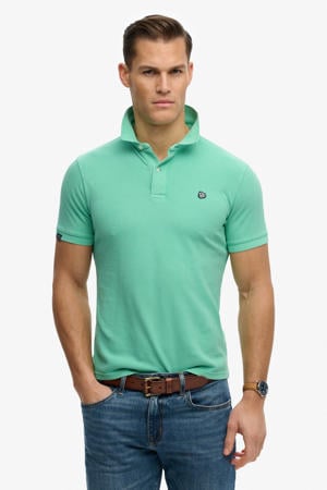 relaxed polo groen