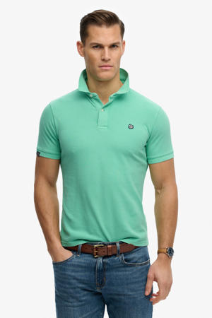relaxed polo groen