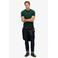 Superdry slim T-shirt donkergroen