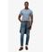 Superdry slim T-shirt blauw