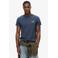 Superdry slim T-shirt blauw